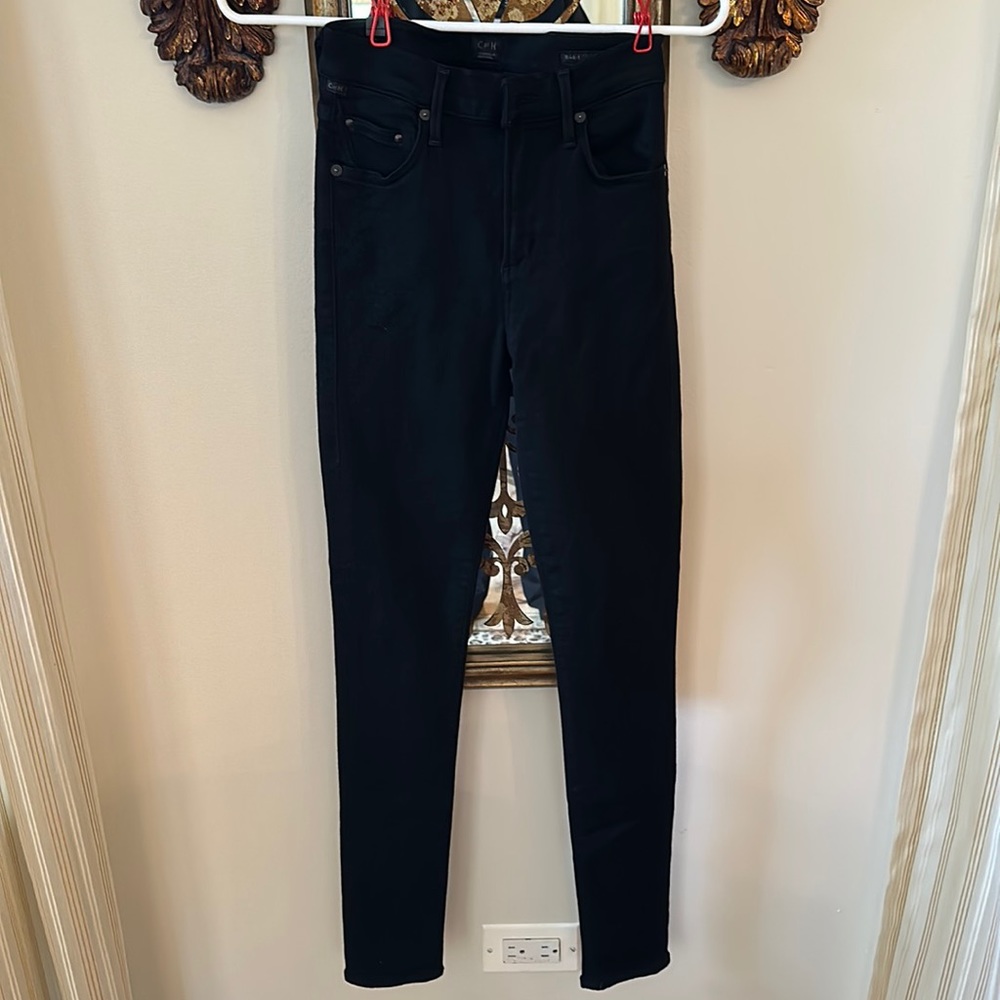 Citizens of Humanity 24 black rocket high rise skinny